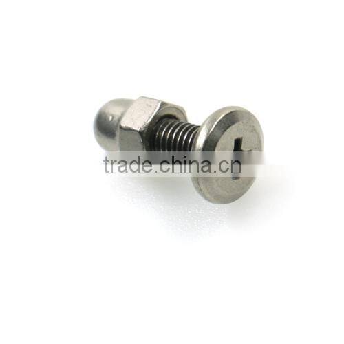 Wholesale P head screw with nut for suitcases