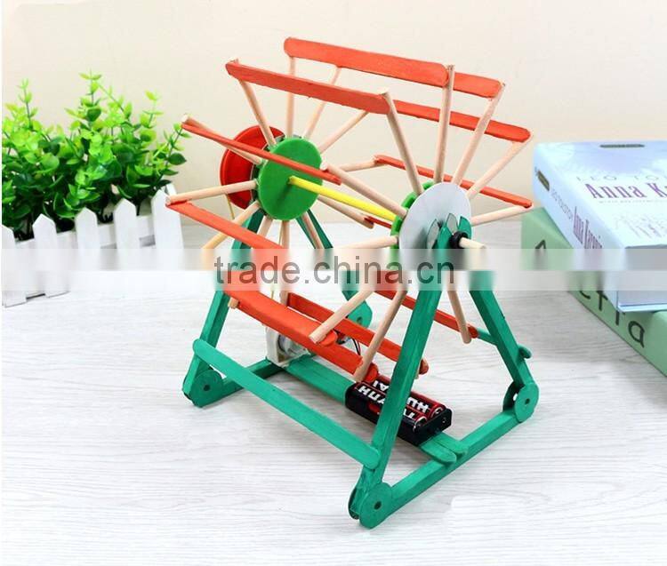 Wooden Electric Hydropower Science Working Models