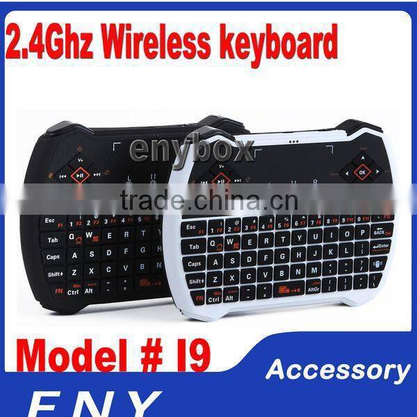2016 Hot 2.4g wireless control Touchpad Plug-and-Play I9 mini keyboard