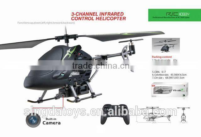 Hot Sale!3.5 Channel Flying Camera RC Helicopter YD-118C