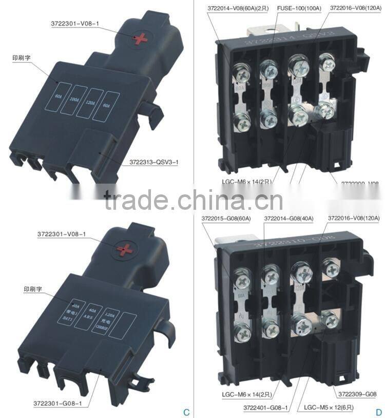 Factory Provide Directly No Deformation Waterproof Fuse Holder