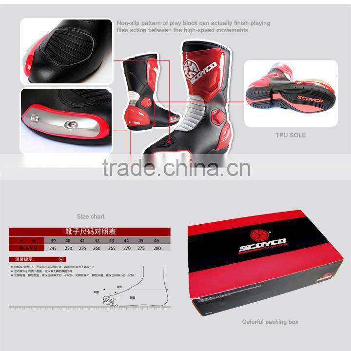 Motorcycle Racing Boots MBT004