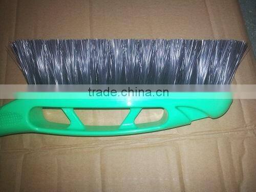 PP Cheap Car Snow Brush Ice Scraper with Soft Grip