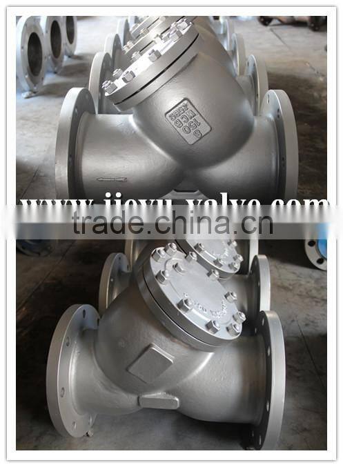 API Flanged Cast Steel Stainless steel Filter
