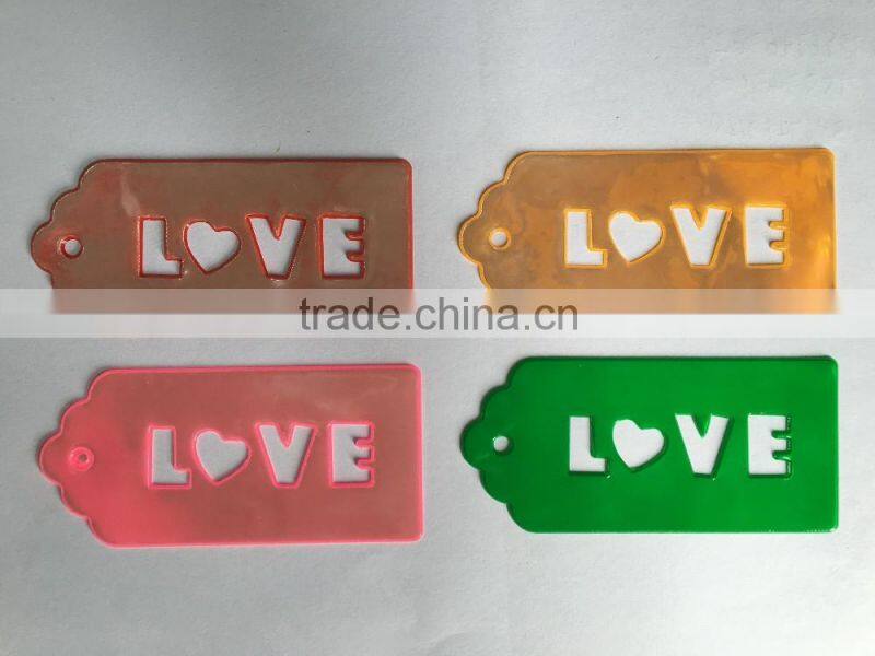 Exclusive New design Promotional Reflective Keychain Crown Flower Heart REACH SGS certificate