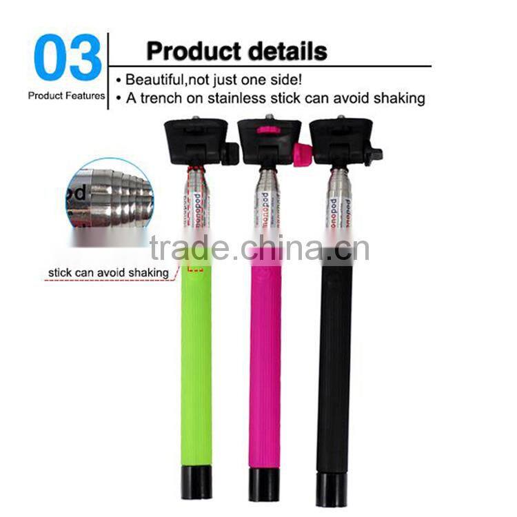China supplier wholesale selfie stick