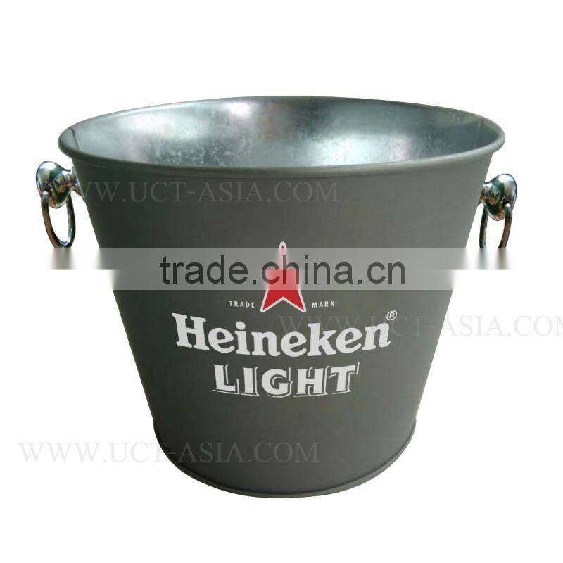 High Quality Metal Ice Tin Bucket for Sale