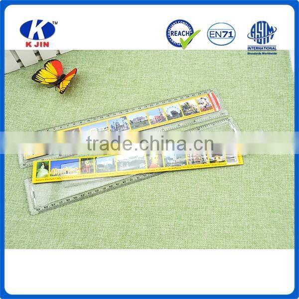hot selling 30cm plastic ruler for kids