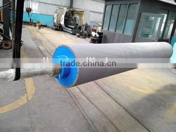 carrier drum bottom roll for slitting and rewinding machine