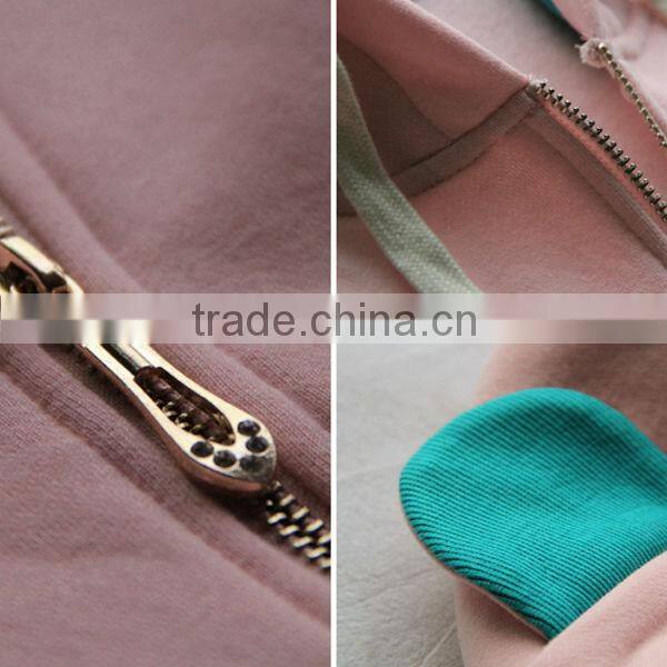 Wholesale Animal Cotton/Animal Ears Hoodie for Gril (lyh010141)