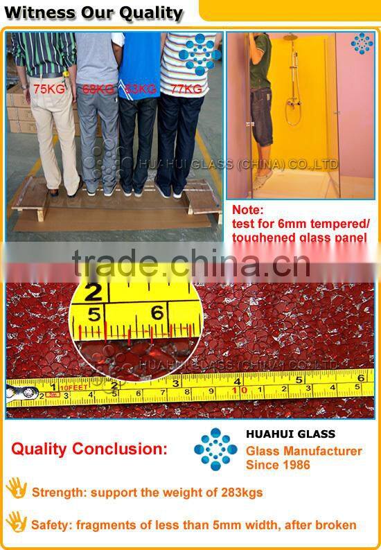 900*900 simple tempered glass shower rooms