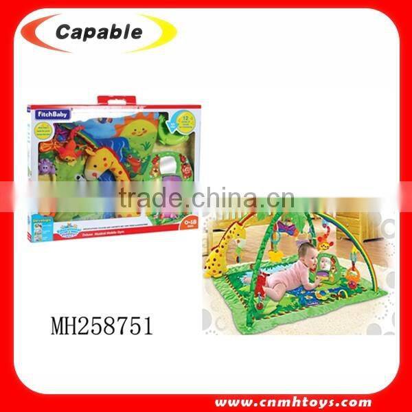cartoon educational toy baby play piano mat
