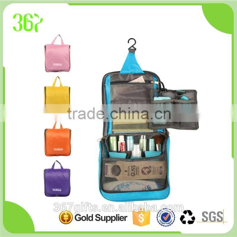 Ladies Wash Cosmetic Bag Hanging Makeup Bag Toilet Bag for Promotional