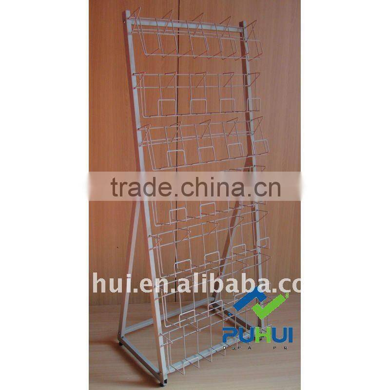 four sides revolving DVD display rack