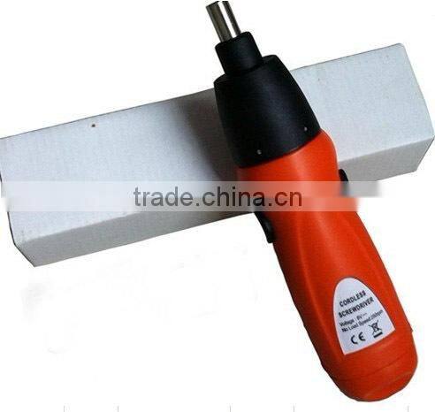 6Volt Cordless Screwdriver with AA battery in cheapest price