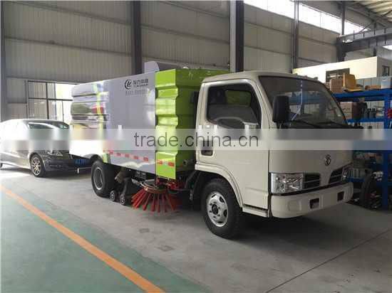 Dongfeng 4x2 Chassis vacuum sweeper road sweep truck sale sweeping machine