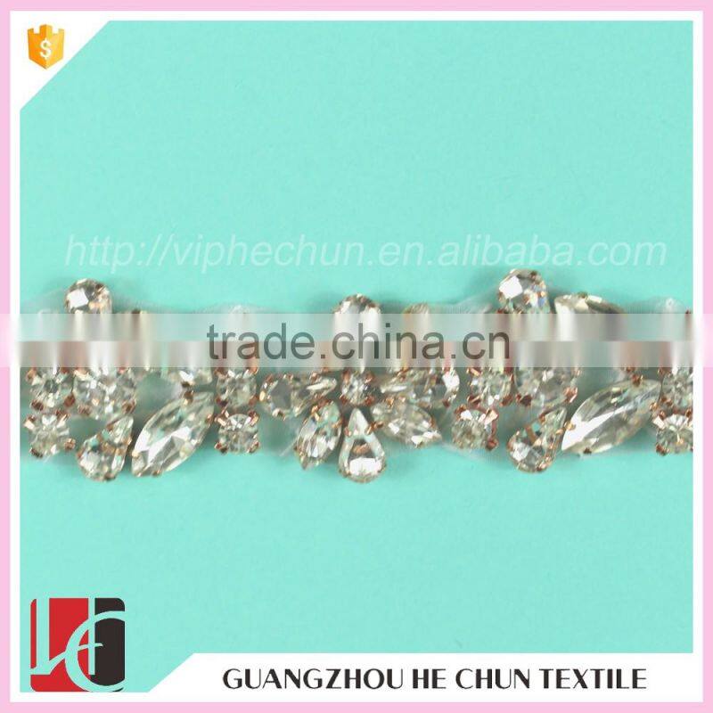HC-5-1 Hechun Decorative Embellished Beaded Trim for Evening Dress