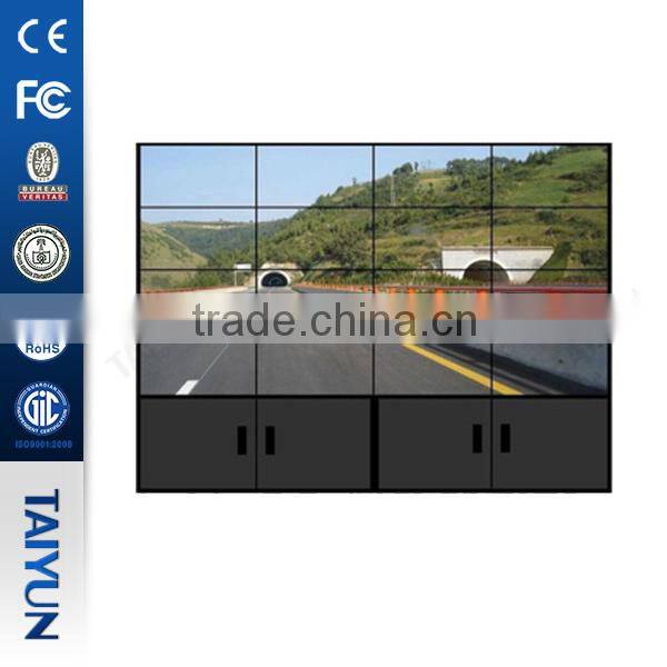55 inch 5.3mm 3x3 ultra narrow bezel 700nits AUO Screen lcd video wall