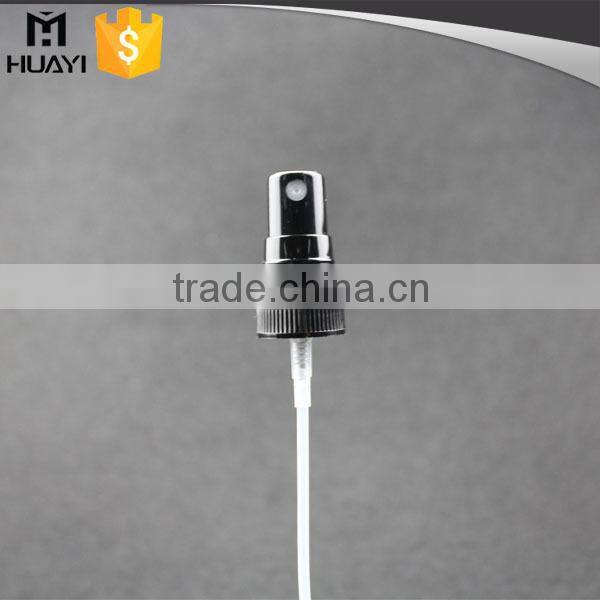 18/410 20/410 24/410 screw fine mist spray pump with transparent cap for plastic bottle