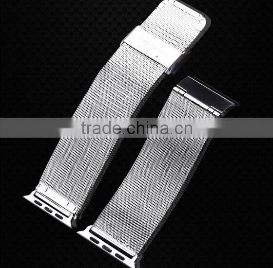 2015 New Listing Metal Stainless Steel Watch Strap Band for Apple Watch Band 38mm 42mm