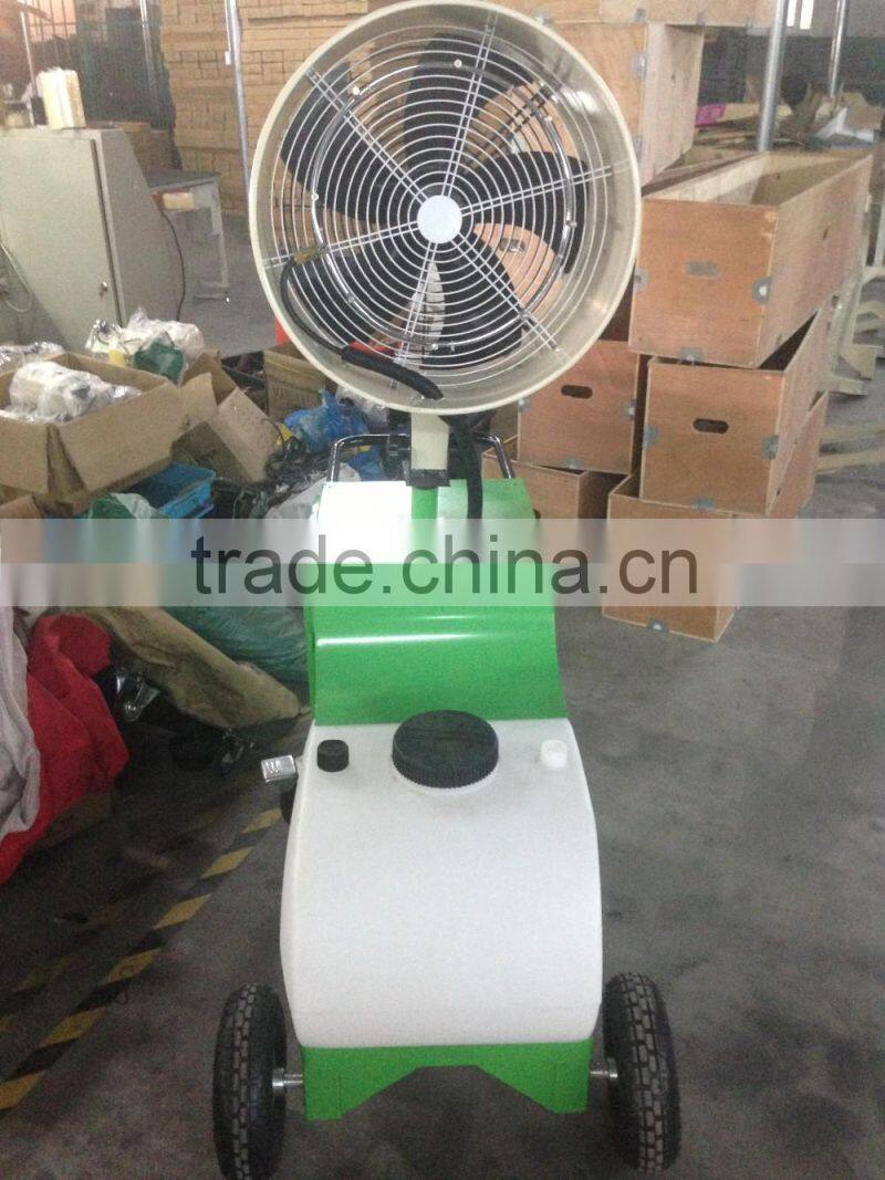 High pressure powerful outdoor misting fans