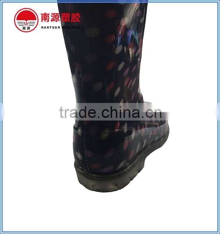 Children fashion rain boots with all kinds patterns