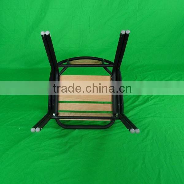 restaurant furniture cafeteria relaxing modern wooden mental dining set YC009 YT6