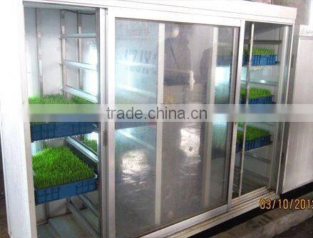 1.Factory price ! 2015new type full automatic hydroponic organic barley sprout machine for sale!