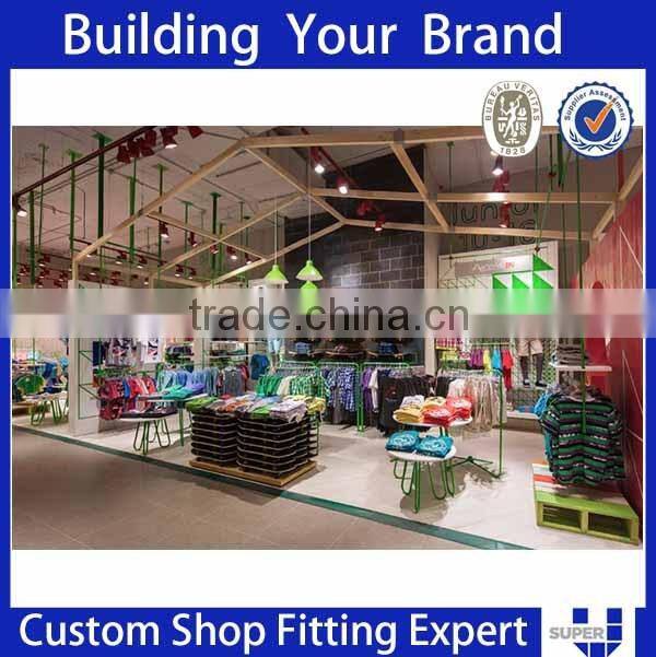 footwear display showcase for shopping center