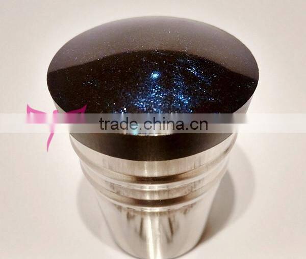 Black/green star design alloy nail art stamper,new nail stamper wholesale