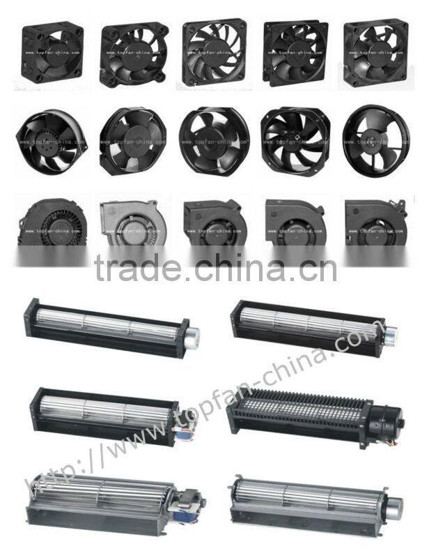 DC High temperature Fridge Fan 30*150mm