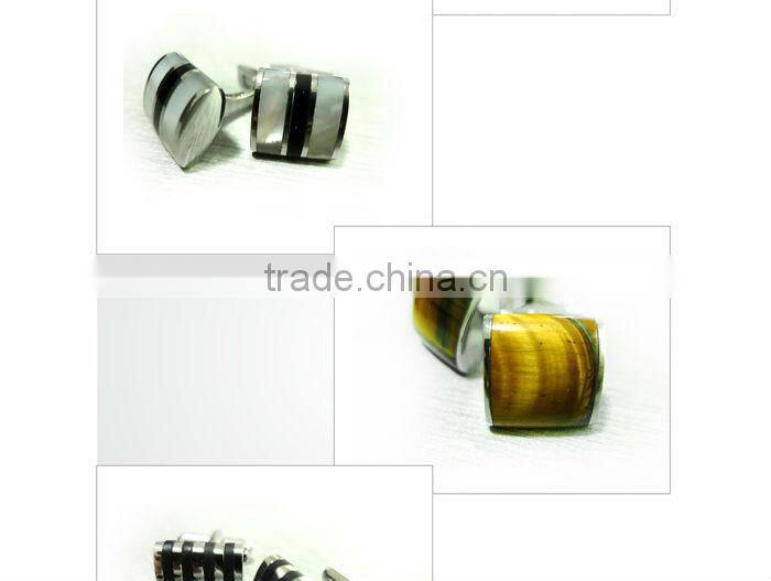 2015 new design wholesale brass cufflink blanks