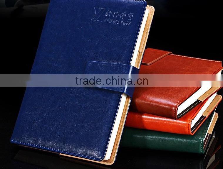 2016 planner leather diary/notebook with 8G USB gift set