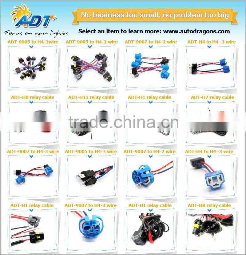 HID Xenon H1 H3 40A Relay Harness Wire Wiring Cable with 20A Fuse
