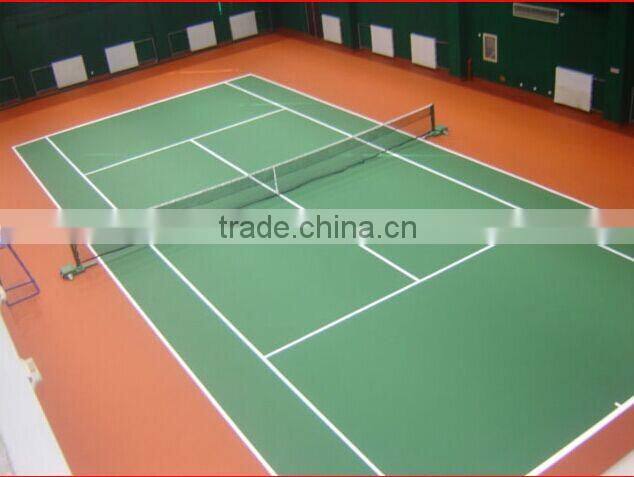 hot sale synthetic badminton court flooring/multiused floor made in china