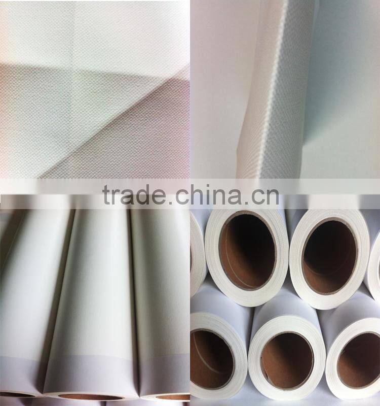 380GSM Matte Polycotton Blend Adhesive Canvas