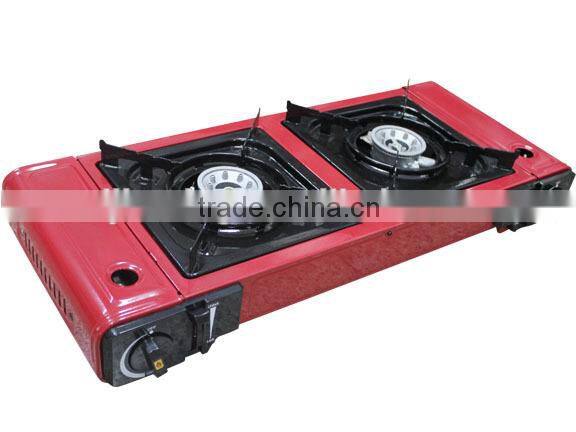 Professional CE Approval Twin Burners Gas Stove