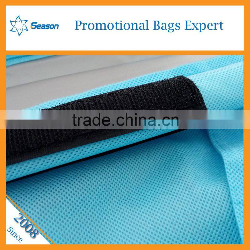 Hot design! Custom logo print supermarket grocery cart non woven bag