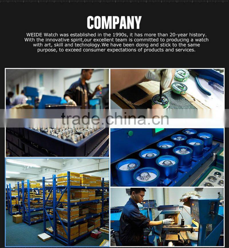 WEIDE 2016 Fashion alibaba china watches men Big Dial Mans Watch