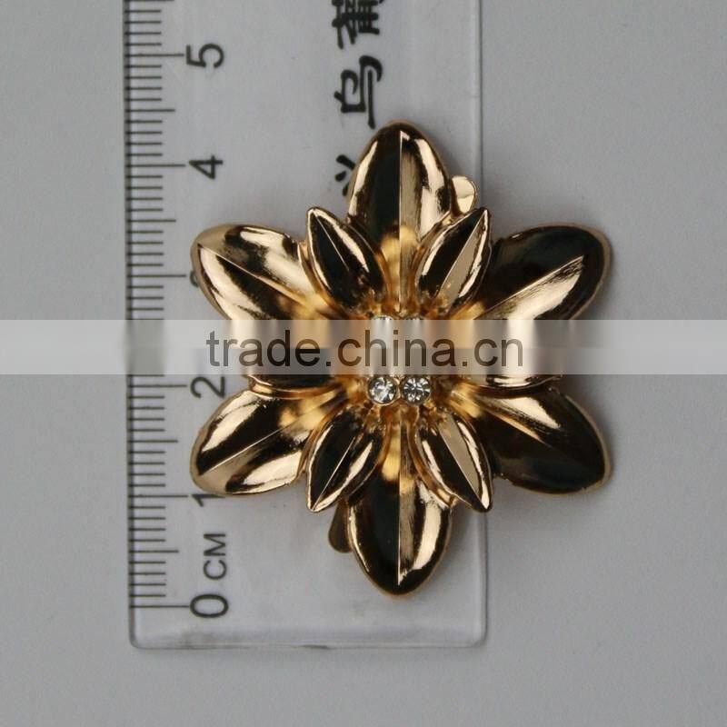 three drops glasses gold Plated Buckle Metal Buckle for Handbags