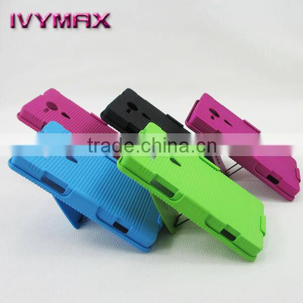 for Sony Xperia SP C5302 3 in 1 holster clip