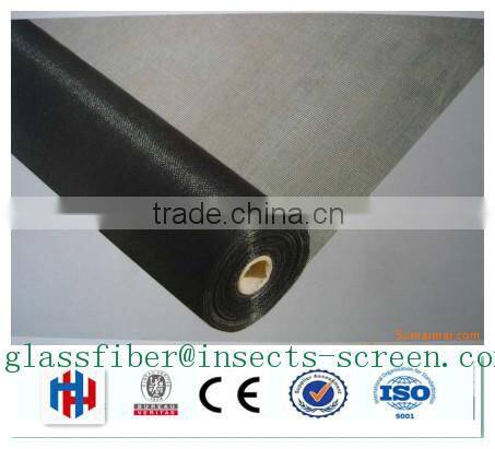 High Quality Grey with White Fiberglass Fly Screen / fiberglass window screening mesh
