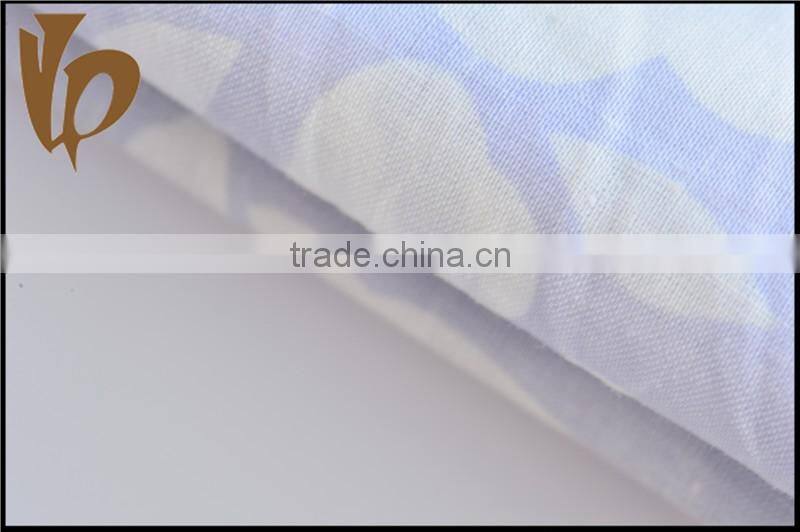good quality ramie and cotton blended weave fabric with flower print