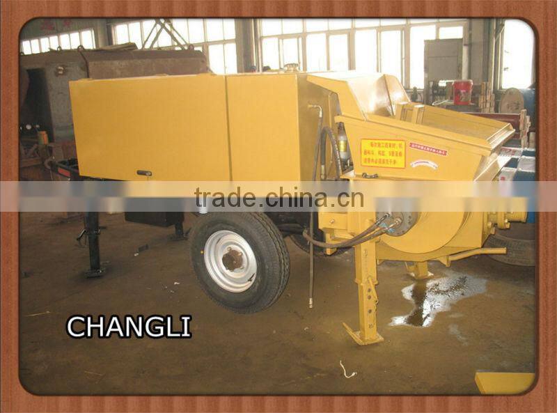 10m3 small concrete pump, portable concrete pump for concrete batching plant