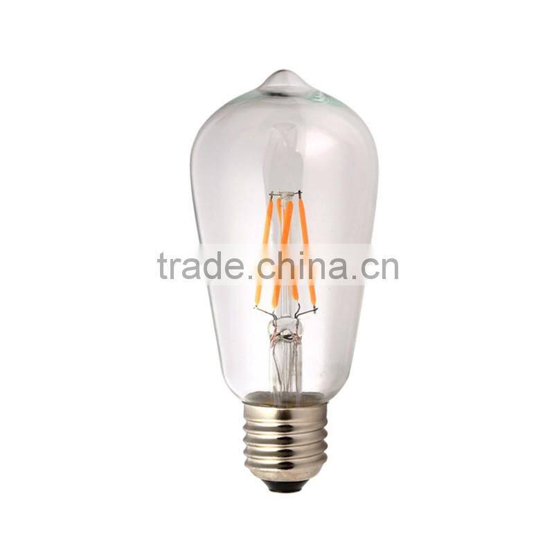 Long lifespan direct sale low price 4w led filament bulb