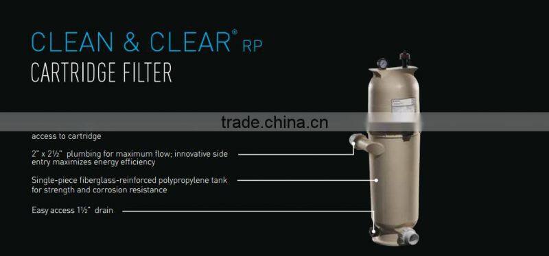 High Efficiency Single Cartridge Filter