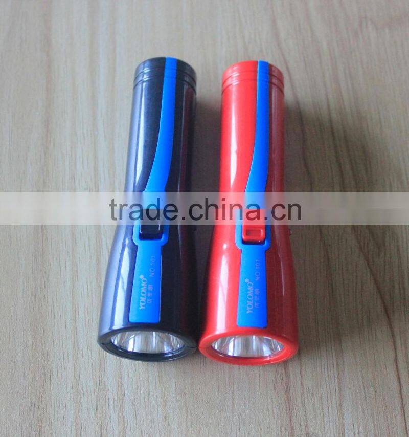 1w powerful mini flashlight with money detector function