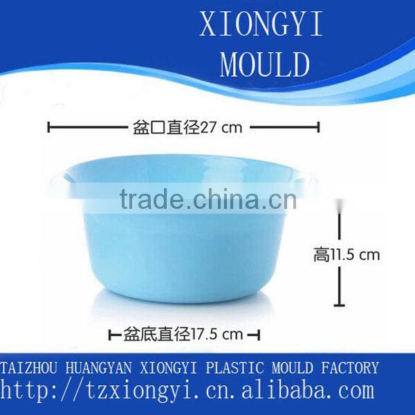 custom EU standard plastic injection basin mold manufacturer