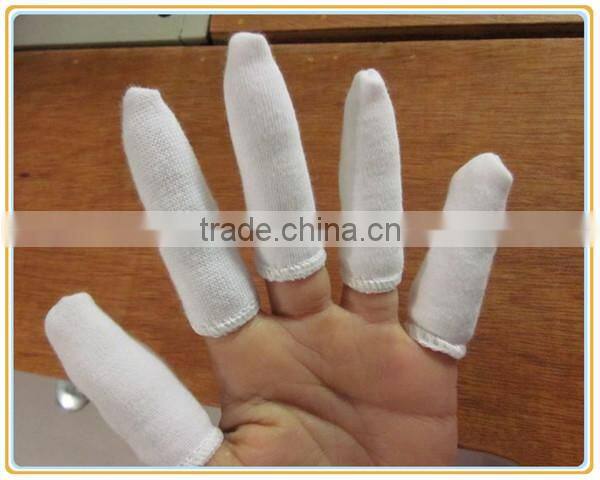 Clean Room Dust free White ESD Cotton Finger Cot