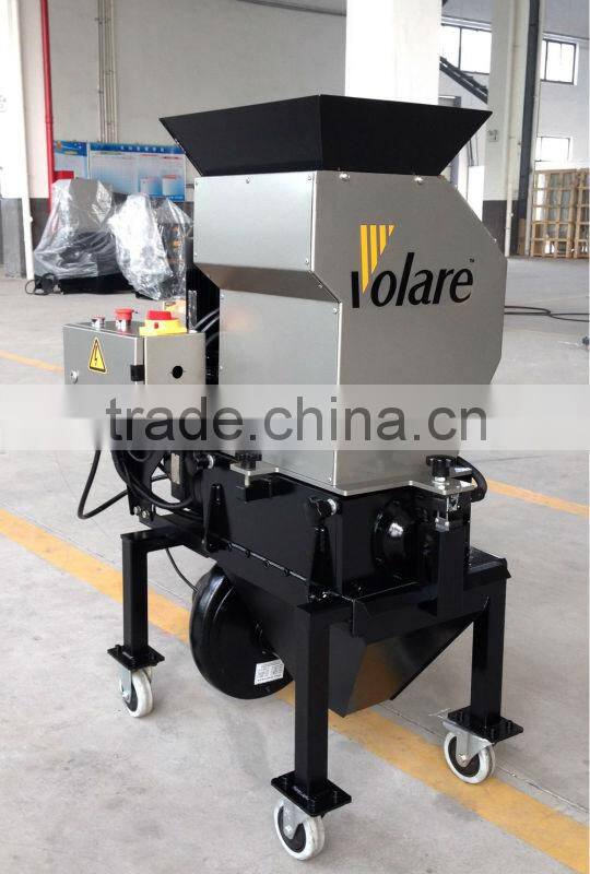 Slow speed Plastic on-line recycling granulator machinery
